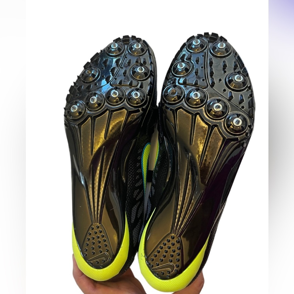 NIkE Zoom Superfly R3 Sprinter Spikes
Black Lime Blue Sprint Size 8.5 - Picture 5 of 8